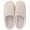 Beige, variant on CTIRCHIU Men's Soft Beige Indoor Slippers, 1 Pair Comfortable Cozy Footwear for Relaxation and Everyday Home Use