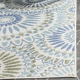 thumbnail image 6 of SAFAVIEH Veranda Petra Geometric Indoor/Outdoor Area Rug, 6'7" x 9'6", Cream/Green, 6 of 9