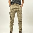 thumbnail image 2 of EazyTech Women's Tactical Jogger Pants - Elastic Cuff Outdoor Trousers with Utility Pockets for Hiking, 2 of 5