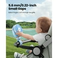thumbnail image 2 of PUMIER Mini Clip On Fan with Tripod, 3 Speeds Rechargeable Battery, 360° Rotation & Quiet Cooling for Baby Stroller, Car Seat, Crib, Travel, 2 of 7