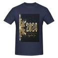 thumbnail image 4 of Bingfone Happy New Year 2024 (5) Men'S Loose Fit Short-Sleeve Pocket T-Shirt, 4 of 7