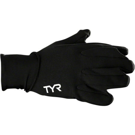 TYR Neoprene Swim Glove: Black, SM
