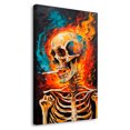 thumbnail image 1 of Cuadro Decorativo Canvas Canvas Revolution Calavera Ardiente 60x90, 1 of 4