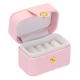 thumbnail image 1 of Caja de anillo Uxcell Caja romántica de anillo de compromiso Almacenamiento de joyas Rosa, 1 of 1