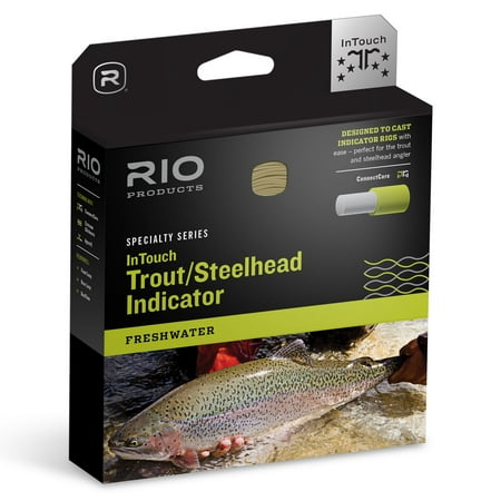 RIO InTouch Trout/Steelhead Indicator Freshwater Fly Fishing Line (Best Steelhead Fly Line)