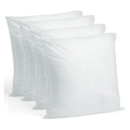 28 26 24 22 Hypoallergenic Polyester Cotton Cover Filled Round Pillow Insert by UniikPillows Walmart