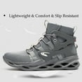 thumbnail image 2 of ORISTACO Steel Toe Work Safety Boots 799 Grey 45, 2 of 6