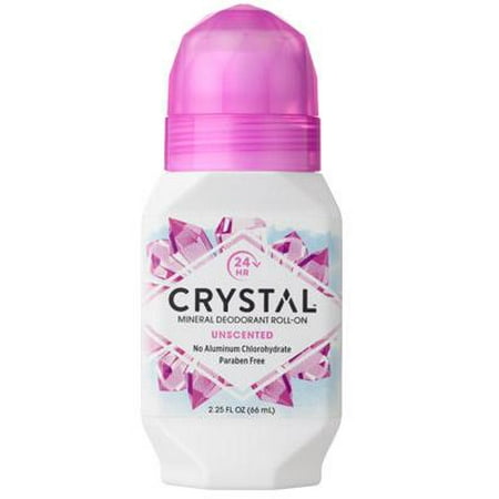 Crystal Deodorant Natural Protection Roll On Body Deodorant, 2.25 fl (Best Natural Deodorant Canada)