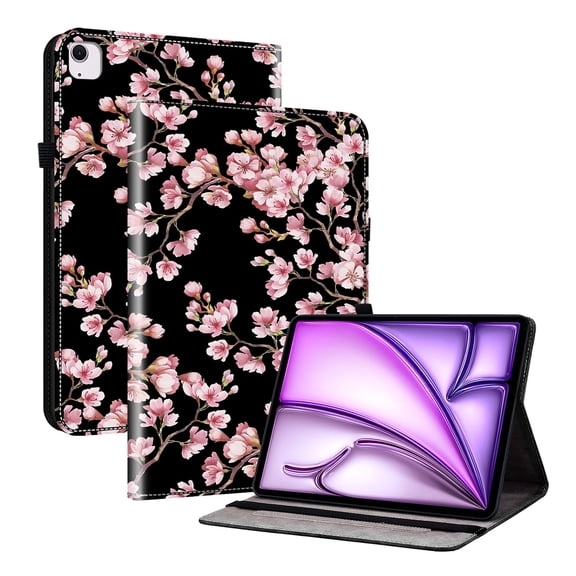 Shockproof Case with Stand for iPad Pro 11"/13" 2024 & iPad Air 11"/13" 2025, Slim Precision Fit Protective Cover for Apple Tablets