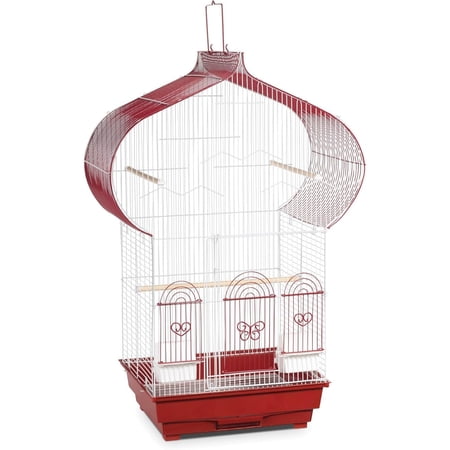 Casbah Parakeet Bird Cage - Red