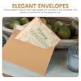 thumbnail image 3 of 50 Pcs A4 Invitation Envelope 50pcs Cards Multi-function Envelopes Festival Brown Paper Greeting Students, 3 of 6