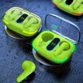 thumbnail image 1 of TWS V5.3 True Wireless Stereo Earbuds Touch Button, Battery Capacity Display Automatic Power On, Ergonomic Design, Dual Connection, Waterproof IPX4 Headset, Charging Box With RGB Light, Built-in Micro, 1 of 5