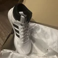 thumbnail image 3 of Adi-das Men's Hoops 3.0 Mid Classic Basketball Shoes - 11 (White / Black) GW3019, 3 of 6
