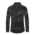 thumbnail image 4 of Camisa Casual Hombre Slim Fit Manga Larga De Vestir, 4 of 4