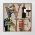thumbnail image 1 of Wolk, Lisa 26x26 White Modern Wood Framed Museum Art Print Titled - Merlot Wine, 1 of 4