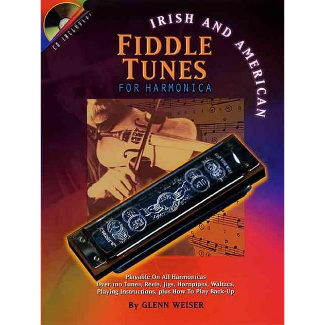 Irish and American Fiddle Tunes pour "Harmonica", Glenn Weiser Mixed media produc