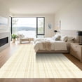 thumbnail image 3 of ODIKA 4'x6' Machine Washable Non-Slip Area Rug, Geometric Beige High Traffic Rug with Pad, Beige, 1039123, 3 of 8
