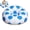 Blue, variant on Inflatable Football Chair PVC Blow Up Sofa | Comfortable Portable Inflatable Couch, Outdoor Soccer Bean Bag Chair for Inside Outdoor Camping