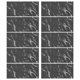 thumbnail image 1 of unbranded 12Ud Azulejos Adhesivos De Pared Imitación Mármol Negro Para Cocina Y Fácil Instalación, 1 of 6