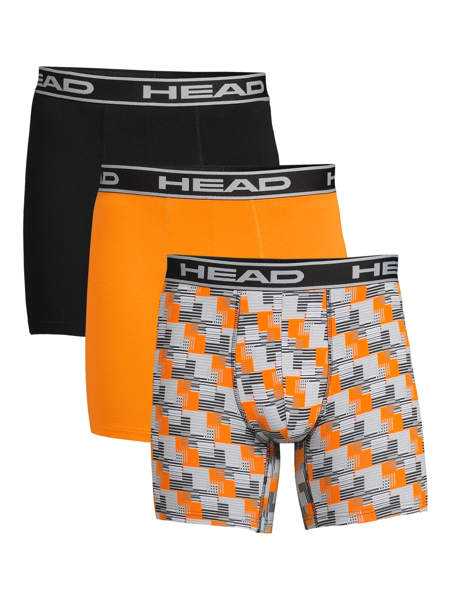 Head Mens Cotton Stretch Boxer Briefs, 3Pack Nepal Ubuy