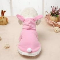 Niceauty Pet Costume Rabbit Suit in Pink for Small Dogs 1Pack