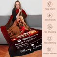 thumbnail image 3 of Custom Blanket with Photo Music Code Personalized Throw Blankets Customized Blankets Gift for Lover Family Friend Birthday Valentine‘s Day Christmas Blankets, 3 of 5