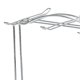 thumbnail image 4 of Estante de exhibición para tazas de té y platillos, escurridor de platos portátil y estable para soporte de mesa Plata, 4 of 7