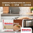 thumbnail image 5 of (6 pack) Mahatma Gluten Free Whole Grain Brown Rice, 32 Oz Bag, 5 of 15