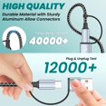 thumbnail image 4 of Cable de Carga MPATIBY 4 en 2 Magnético 1.5 m Pack de Viaje, 4 of 7