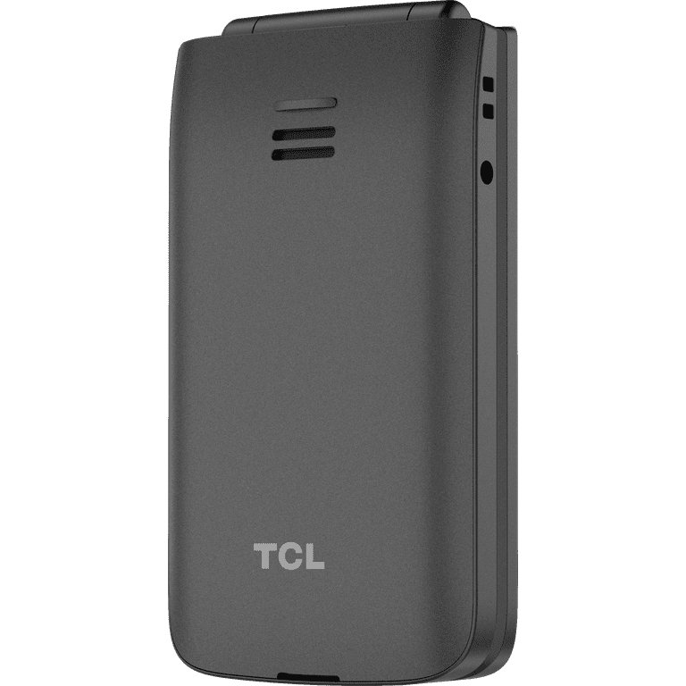 TCL 2024年製モデル 2024 TCL FLIP 3, 16 GB, Stone Gray, Postpaid Feature Phone [Locked
