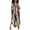 4, variant on Women Floral Print Beach Kaftan Dress V Neck Caftan Summer Half Sleeve Swimsuit Cover Up Swimwear