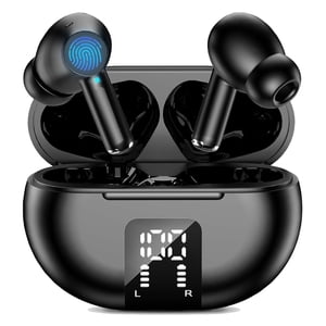 Black Black Language Translator Earbuds With Two Way Translation In 144 Languages Bluetooth 5.3 Wireless For Travel Business - Translator Earbuds