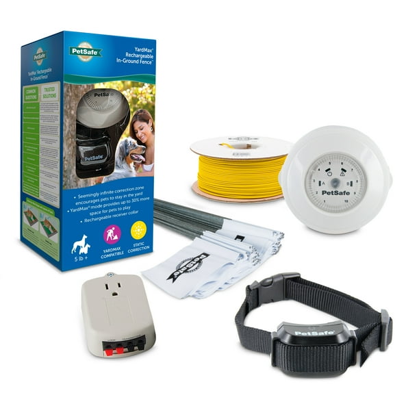 PetSafe YardMax Rechargeable InGround Fence for Dogs and Cats 5 lbs