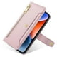 thumbnail image 5 of For Motorola Moto G85 5G / S50 Neo 5G Case PU Leather Crossbody Phone Cover with Zipper Pocket Walle, 5 of 5