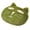 Green, variant on 14 Inch Cartoon Soft Cat Plush Toy Seat Cushion for Comfortable Support, Premium Decorative Accent Pillow and Stuffed Animal Body Pillow