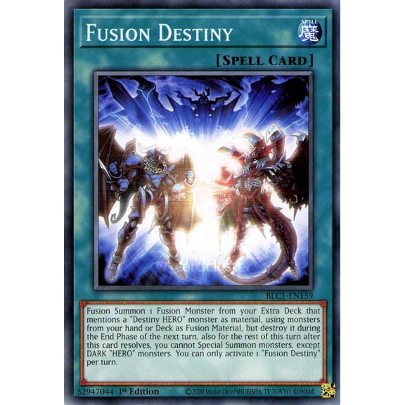 YuGiOh Battles of Legend: Chapter 1 Common Fusion Destiny BLC1-EN159
