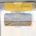 thumbnail image 6 of 2 in 1 Universal Day and Night Anti-Glare Visor Extender, Sun Visor Blocker, Night Vision Anti-Dazzle Windshield Driving Visor, UV-Filtering Eye Protector for SUV, 6 of 7