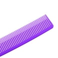 thumbnail image 6 of Unique Bargains Wide Tooth Hair Brush Tail Comb for Home Use Styling Comb Plastic Purple, 6 of 6
