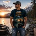 thumbnail image 2 of Funny Fishing T Shirt for Men Dad Graphic Fisherman Tee I Don't Need Therapy Go Fishing Shirt Gift, 2 of 7
