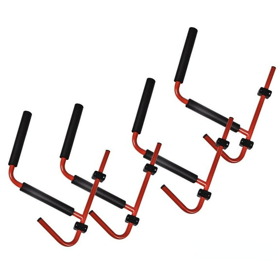 Simple Houseware Kayak Storage Wall Mount Hanger Rack For Canoe Paddle Kayak Hanging Rack 2Pair