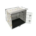 thumbnail image 6 of Fruits Dog Crate Cover, Hand Drawn Tropical Items and Dots or Mini Motifs Scattered on a Plain Background, Easy to Use Pet Kennel Cover Small Dogs Puppies Kittens, 7 Sizes, Multicolor, by Ambesonne, 6 of 6