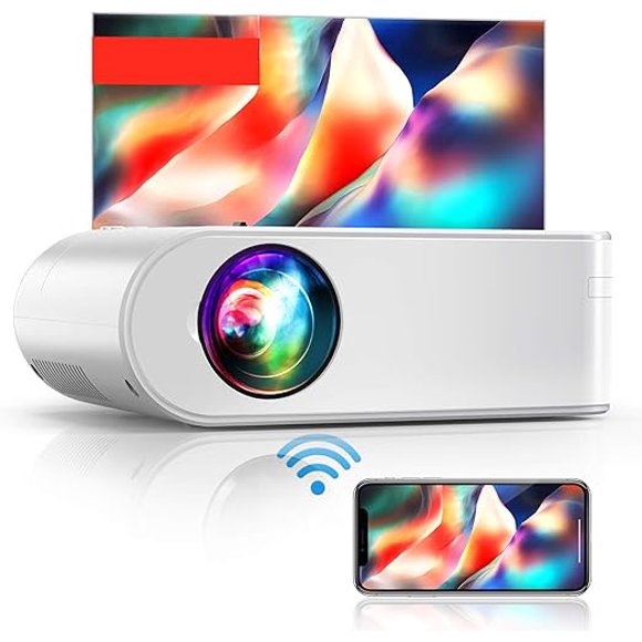 Proyector Yaber V2 Mini Wi-Fi con proyeccion 200 pulgadas Full HD 1080P ,inalámbrico