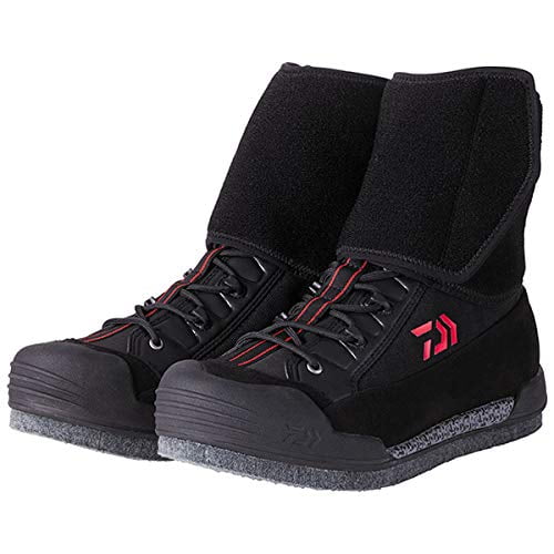 Daiwa Fishing Shoes Felt Sole Black 25.5 DS 2250C Fishing Shoes Walmart
