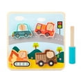 thumbnail image 1 of 3d Puzzles For Kids Wooden Educational Puzzles Toy Baby Learning Toy, 1 of 5