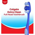 thumbnail image 3 of Colgate Extra Clean Full Head Toothbrush, Medium - 6 Count,Medio, 3 of 11