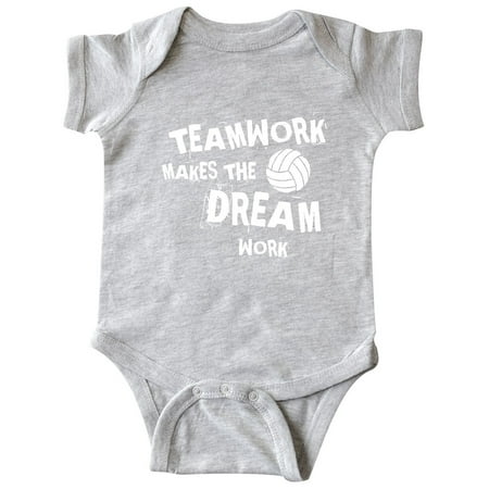 

Inktastic Volleyball Teamwork Gift Baby Boy or Baby Girl Bodysuit