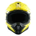 thumbnail image 3 of 1Storm Motocross Adult Helmet Downhill Mountain Bike Helmet BMX MX ATV Dirt Bike Storm Style HF803; Storm Yellow, 3 of 6