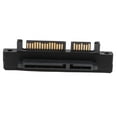 thumbnail image 2 of 90 Degree 7+15Pin Male To SAS 22 Pin Female Extension Convertor Adapter, 2 of 6