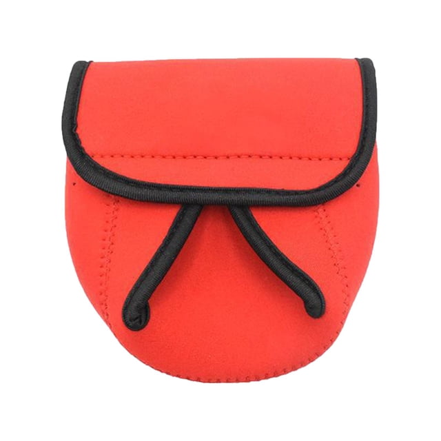 Guardoinrt Sac de Moulinet de Pêche Moulinet de Pêche Est Fait d'Un Étui de Protection Sac à Main Antichoc Rouge