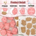 thumbnail image 2 of Juego de cortadores de galletas Cateissary Rosa, 2 of 6